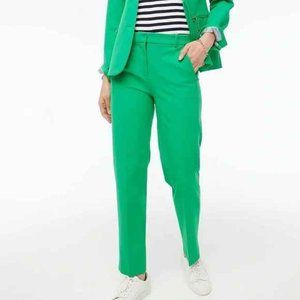 J Crew Factory Kallie Pants Green Modern Clover Size 0